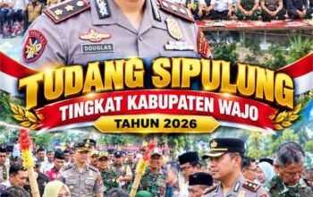 Polres Wajo Kerahkan Personel Amankan Tudang Sipulung 2026 yang Dihadiri 2.000 Orang