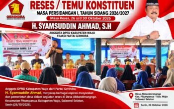 Reses di Pitumpanua, H. Syamsuddin Ahmad Serap Aspirasi Infrastruktur hingga Kesehatan