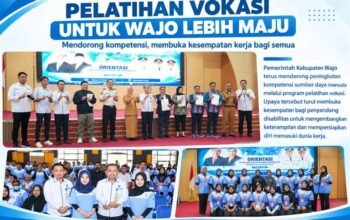 Pelatihan Vokasi di Wajo Buka Peluang bagi Penyandang Disabilitas, Dua Peserta Lulus Uji Kompetensi
