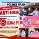 Peringati Hari Jadi Humas Polri ke-75, Humas Polres Wajo Gelar Bakti Sosial
