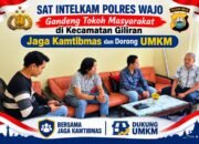 Sat Intelkam Polres Wajo Gandeng Tokoh Masyarakat Jaga Kamtibmas dan Dorong UMKM