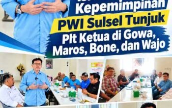 Isi Kekosongan Kepemimpinan, PWI Sulsel Tunjuk Plt Ketua di Gowa, Maros, Bone, dan Wajo