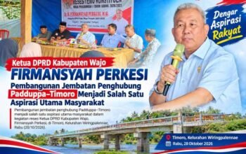 Reses, Ketua DPRD Wajo Tampung Aspirasi Warga Wiringpalennae, Jembatan Padduppa–Timoro Jadi Prioritas