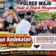Polisi Bersama Masyarakat, Kapolres Wajo Ngopi Bareng Warga Usai Salat Subuh