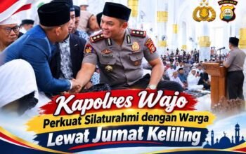 Kapolres Wajo Perkuat Silaturahmi dengan Warga Lewat Jumat Keliling